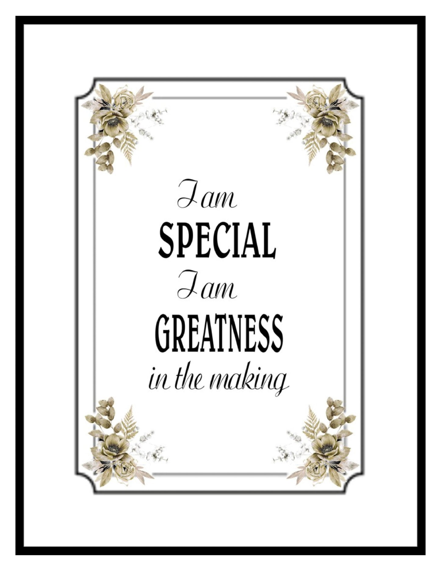Moving Ahead Set of 4 Positive Affirmation Printables
